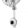 מאוורר עמוד 12 אינץ׳ רטרו מתכתי כרומקס CHROMEX דגם CH8040W