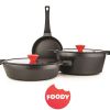 סט סירים 5 חלקים פודי FOODY דגם FO515