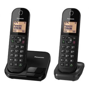 טלפון אלחוטי + שלוחה אחת פנסוניק Panasonic דגם KXTGC412MBB