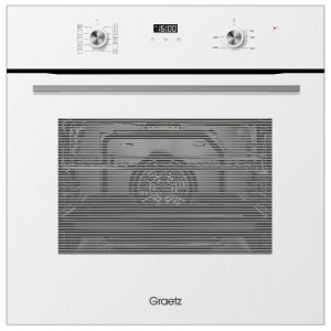  GRO-5871-W תנור בנוי טורבו טיימר דיגיטלי זכוכית לבנה