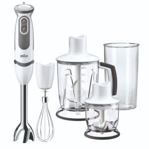 בלנדר מוט + קוצץ בראון BRAUN<BR>דגם MQ-5245WH 