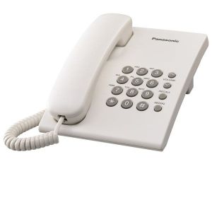 טלפון שולחני פנסוניק Panasonic דגם KXTS500MXW