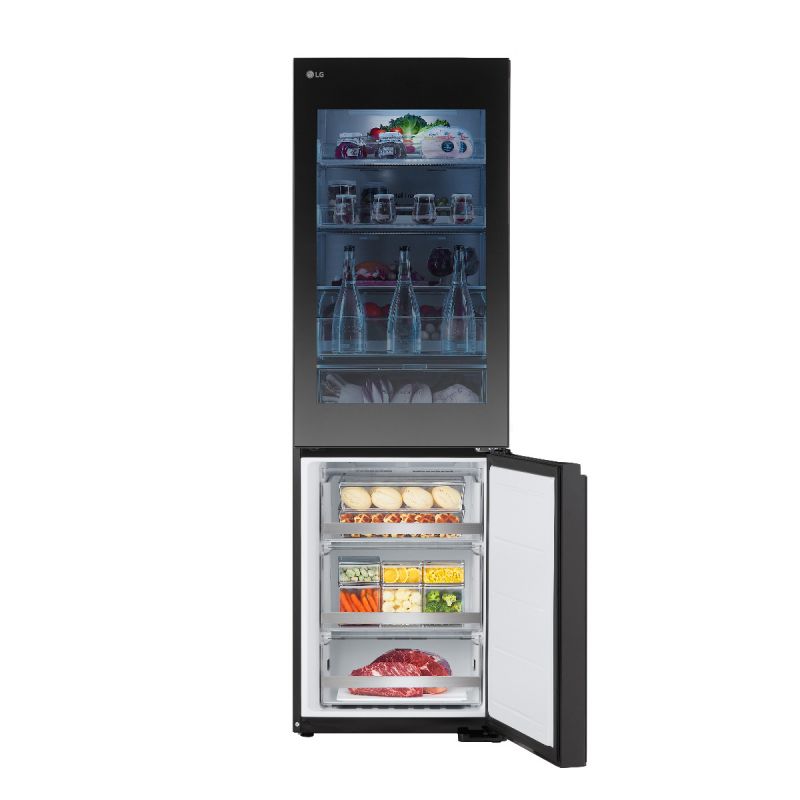 מקרר מקפיא תחתון LG R-2B394BINS 60 ס
