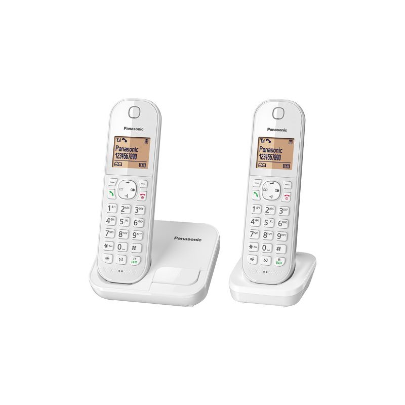 טלפון אלחוטי + שלוחה אחת Panasonic פנסוניק  דגם KXTGC412MBW