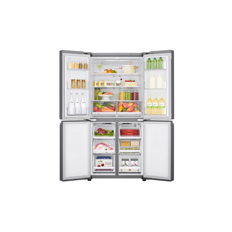 מקרר 4 דלתות LG דגם GRB618SE