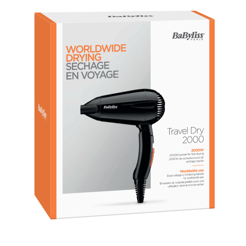 מייבש שיער בייביליס BaByliss דגם BA5344ILE