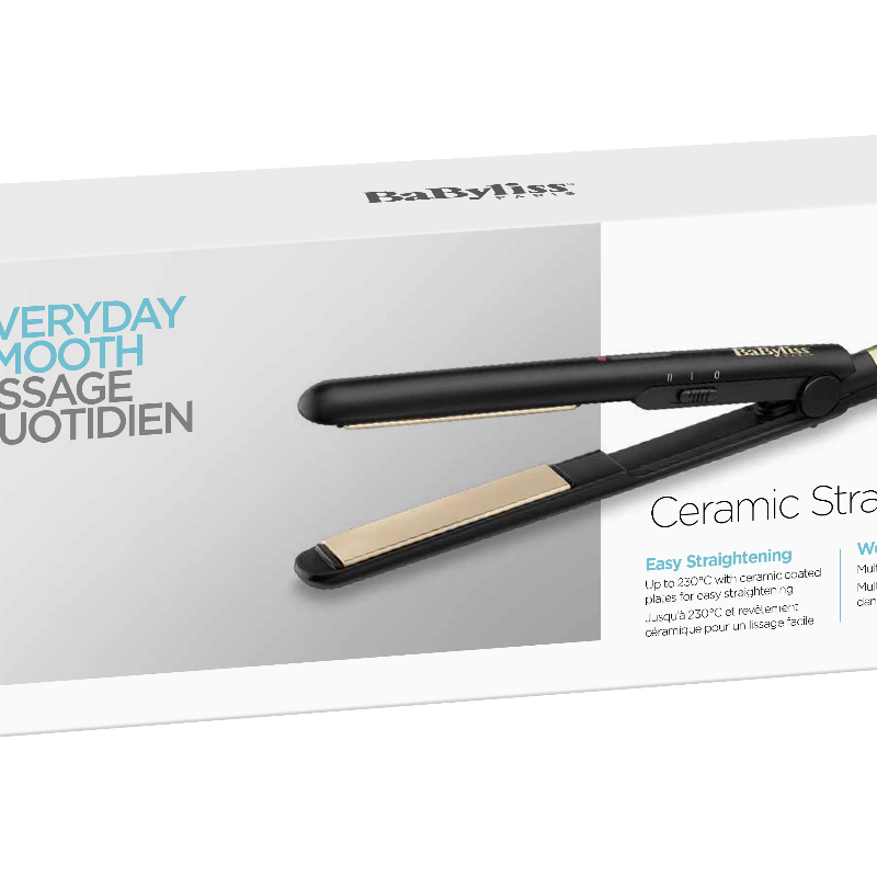 מחליק שיער בייביליס BaByliss דגם BAST089ILE
