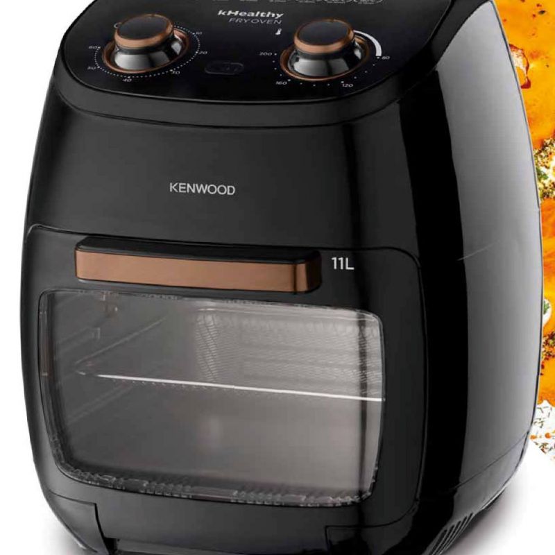 סיר טיגון AIR FRYER + טוסטר אובן קנווד KENWOOD דגם HFP90.BK - תמונה 9 מתוך 9