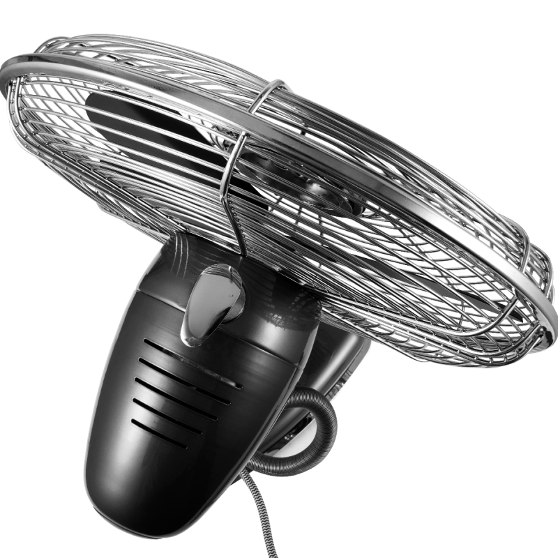 מאוורר רטרו מתכתי 12 אינץ כרומקס CHROMEX דגם CH8030B