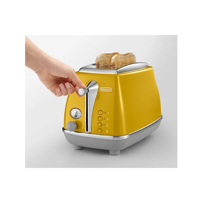 מצנם 2 פרוסות צהוב דלונגי DeLonghi דגם CTOC2103.Y