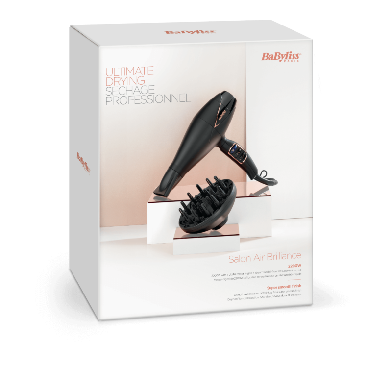 מייבש שיער + דיפיוזר בייביליס BaByliss דגם BA-D665E