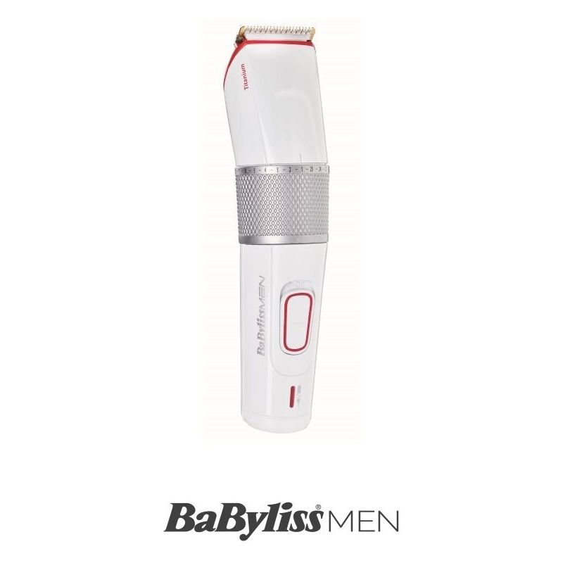 מכונת תספורת + קוצץ זקן טיטניום בייביליס BaByliss דגם E971