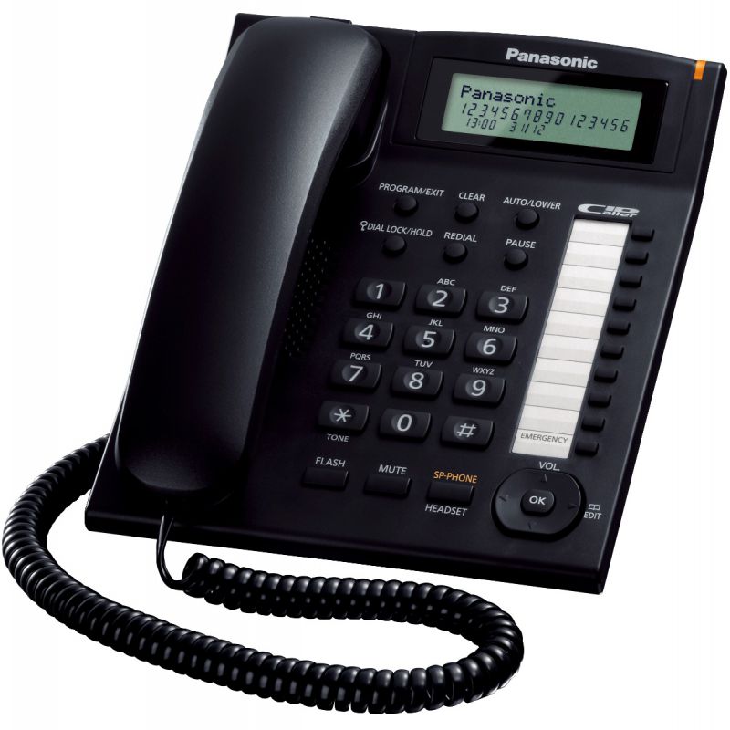 טלפון שולחני חכם פנסוניק Panasonic דגם KXTS880MX