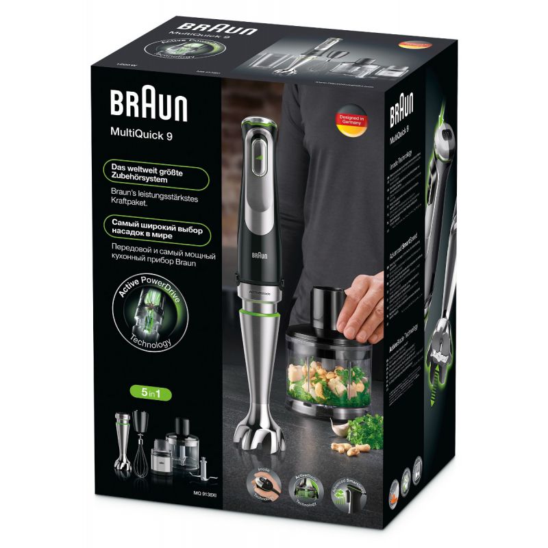 מוט בלנדר בראון BRAUN דגם MQ9138XI