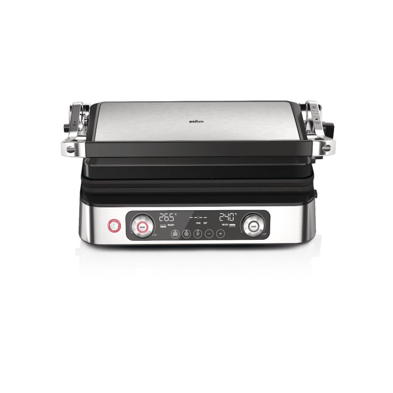 טוסטר גריל לחיצה דיגיטלי רחב BRAUN דגם CG9140