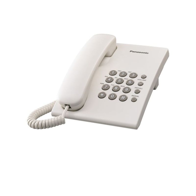טלפון שולחני פנסוניק Panasonic דגם KXTS500MXW