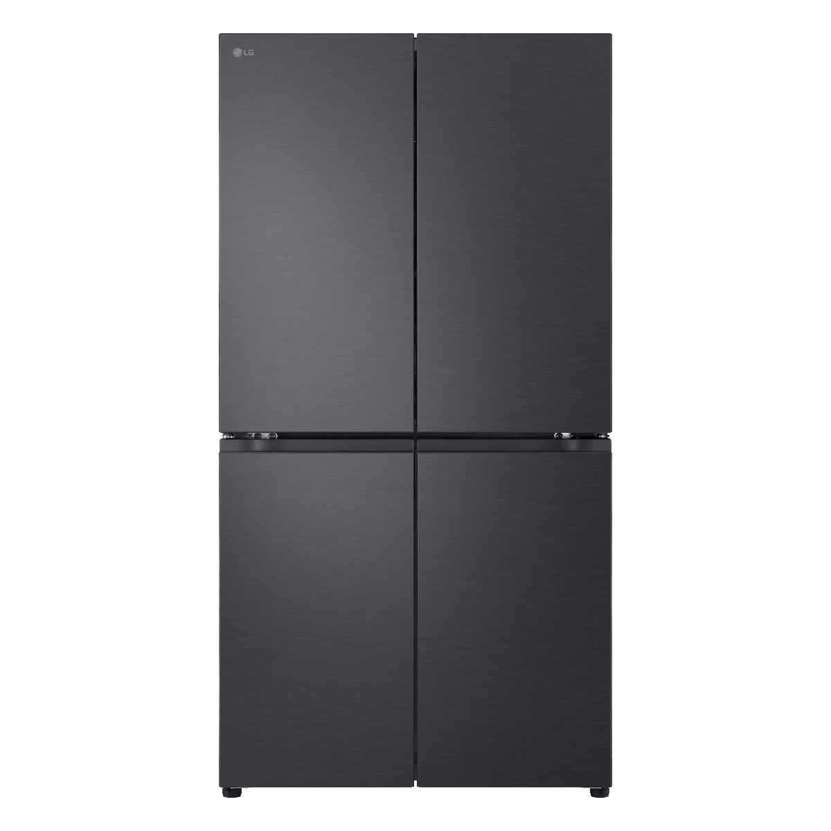 מקרר 4 דלתות LG GR-929B בנפח 872 ליטר עם LinearCooling ו-ThinQ — נירוסטה מושחרת