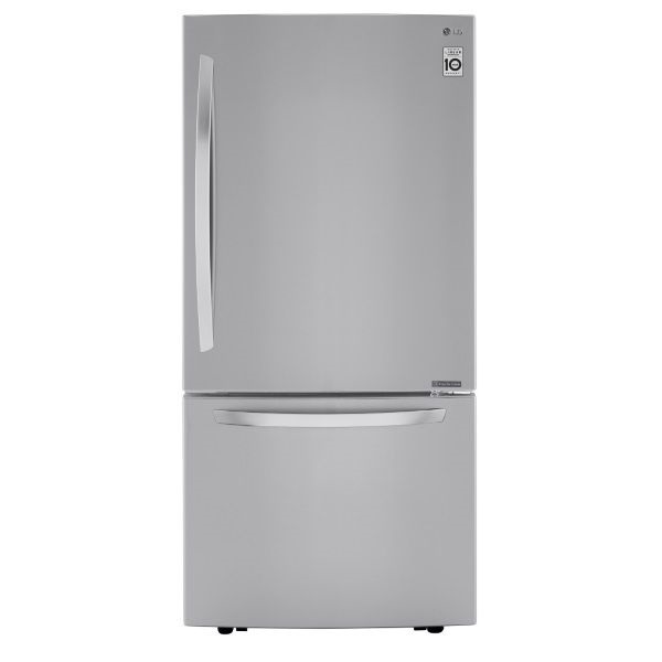 LG מקרר מקפיא תחתון GM-859RSCE 720 ליטר – מנגנון שבת, Door Cooling+, PrintProof, מתקן קרח